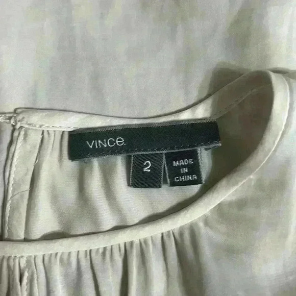 Vince Women's Cross-Front Draped Blouse - Picture 6 of 10